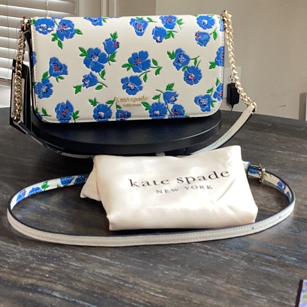 Kate Spade Devin Springtime Bloom Crossbody Bag NWT
